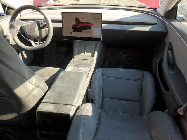 5YJ3E1EA3SF939525 - 2025 TESLA MODEL 3 RED photo 8