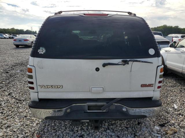 1GKEC13T31R138609 - 2001 GMC YUKON WHITE photo 6