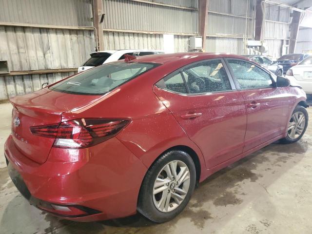 KMHD84LF8KU769256 - 2019 HYUNDAI ELANTRA SEL RED photo 3