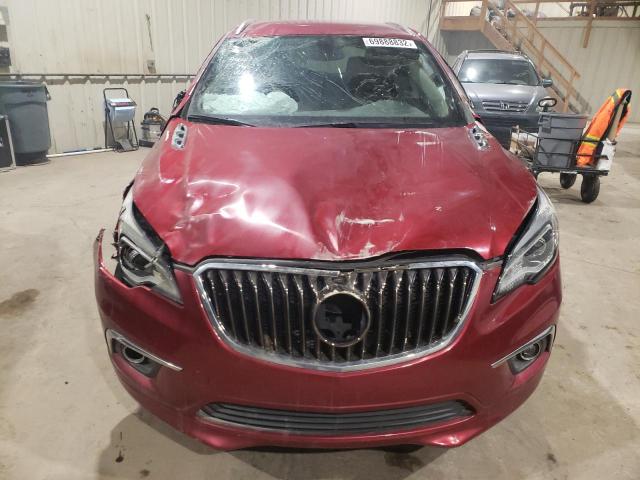 LRBFXDSA3HD202949 - 2017 BUICK ENVISION ESSENCE RED photo 5