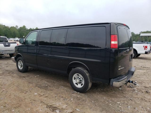 1GAWGRFG2B1157131 - 2011 CHEVROLET EXPRESS G2 LT BLACK photo 2