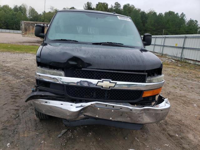 1GAWGRFG2B1157131 - 2011 CHEVROLET EXPRESS G2 LT BLACK photo 5