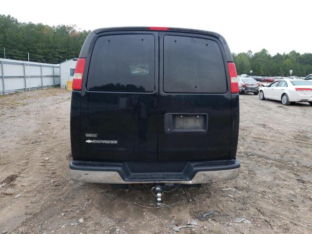 1GAWGRFG2B1157131 - 2011 CHEVROLET EXPRESS G2 LT BLACK photo 6