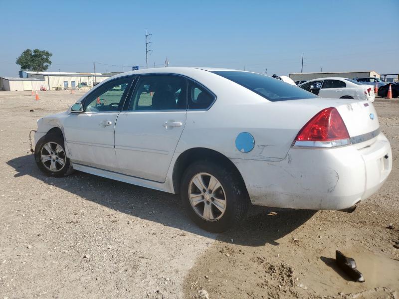 2G1WF5E37D1262447 - 2013 CHEVROLET IMPALA LS WHITE photo 2