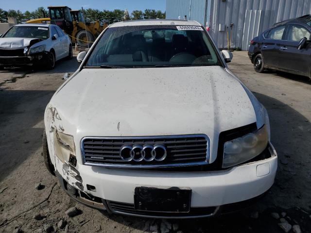 WAULT68E94A080998 - 2004 AUDI A4 3.0 QUATTRO WHITE photo 5