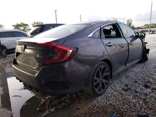 2HGFC2F88MH548258 - 2021 HONDA CIVIC SPORT 银色 照片 3