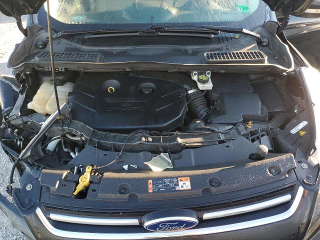 1FMCU9J95FUB57037 - 2015 FORD ESCAPE TITANIUM BLACK photo 12
