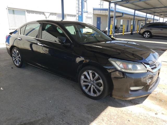 1HGCR2F51DA000737 - 2013 HONDA ACCORD SPORT შავი ფოტო 4
