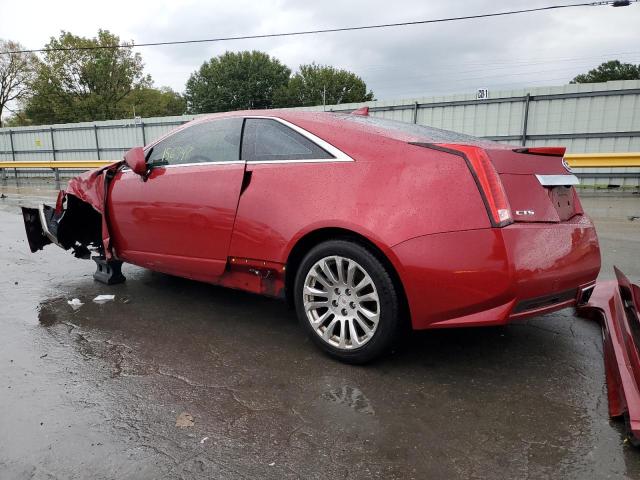 1G6DK1E3XC0110288 - 2012 CADILLAC CTS PERFORMANCE COLLECTION Rot Foto 2