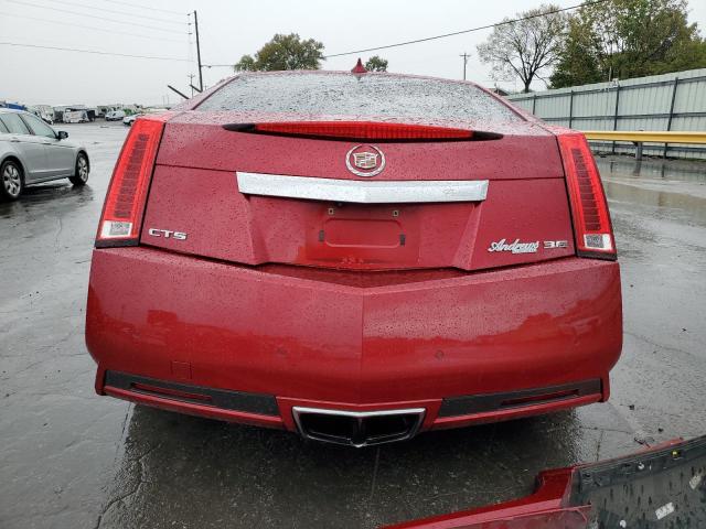 1G6DK1E3XC0110288 - 2012 CADILLAC CTS PERFORMANCE COLLECTION Rot Foto 6