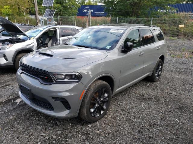 1C4RDJDG8MC837608 - 2021 DODGE DURANGO GT GRAY photo 1