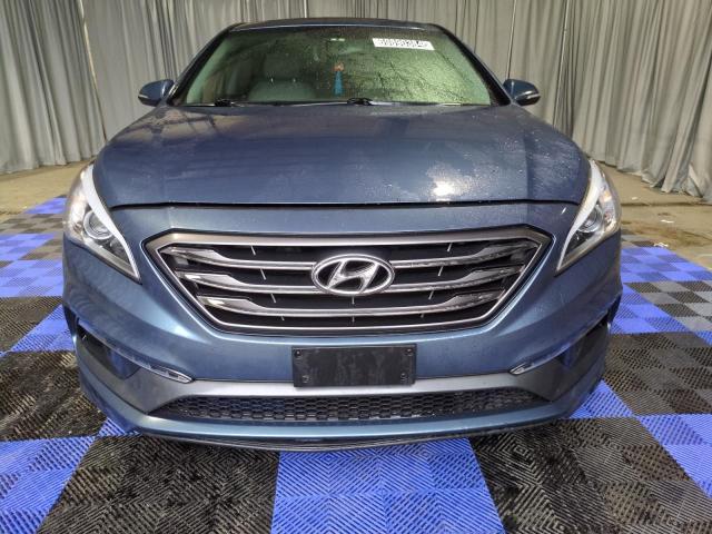 5NPE34AF2HH458449 - 2017 HYUNDAI SONATA SPORT BLUE photo 5