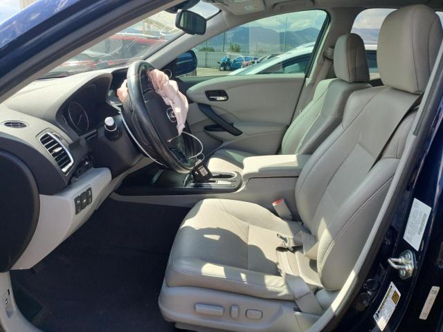 5J8TB4H70HL027517 - 2017 ACURA RDX ADVANCE BLUE photo 7