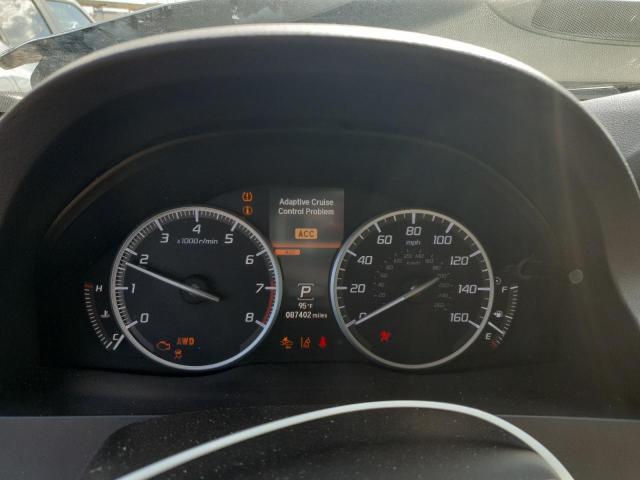 5J8TB4H70HL027517 - 2017 ACURA RDX ADVANCE BLUE photo 9