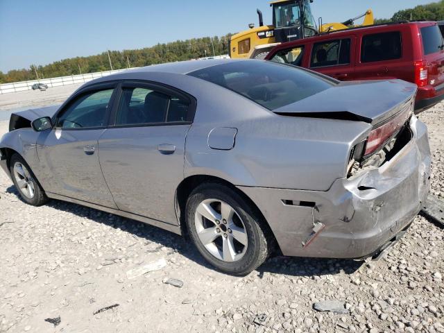 2C3CDXBG6EH130053 - 2014 DODGE CHARGER SE SILVER photo 2