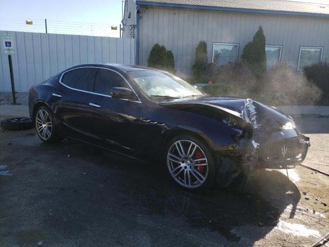 ZAM57RTA3G1165311 - 2016 MASERATI GHIBLI S Կապույտ լուսանկար 4