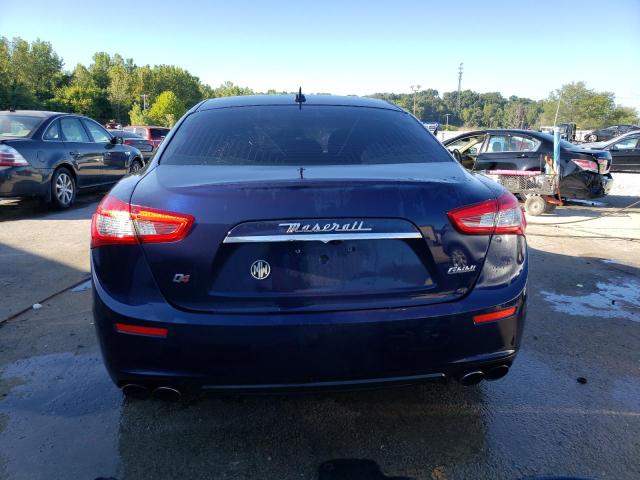 ZAM57RTA3G1165311 - 2016 MASERATI GHIBLI S Կապույտ լուսանկար 6