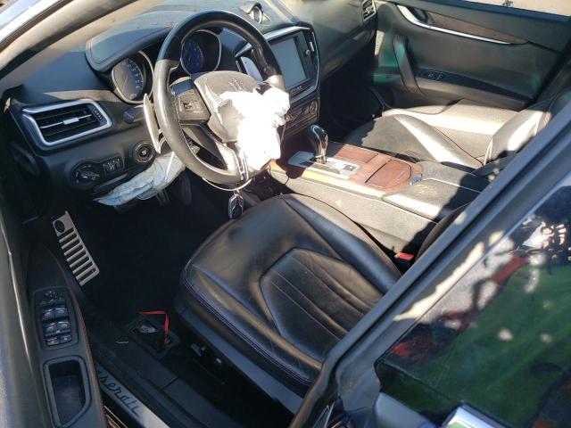 ZAM57RTA3G1165311 - 2016 MASERATI GHIBLI S Կապույտ լուսանկար 8