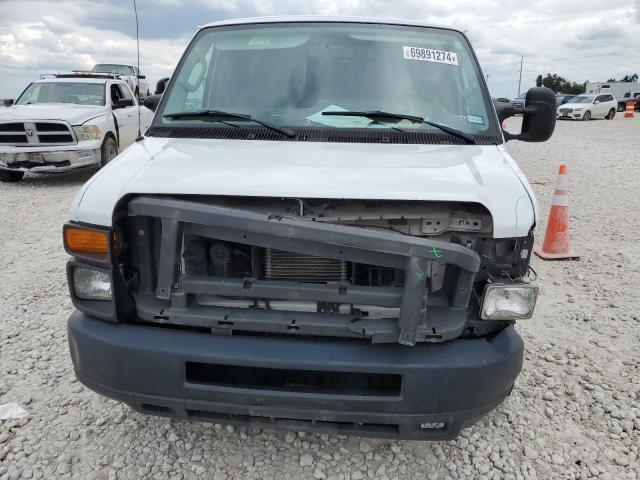 1FTNE1EW1EDA55843 - 2014 FORD ECONOLINE E150 VAN WHITE photo 5