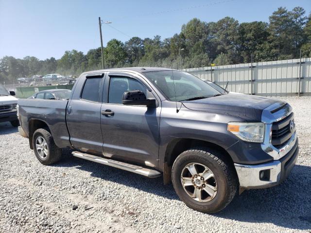 5TFRM5F11EX068766 - 2014 TOYOTA TUNDRA DOUBLE CAB SR/SR5 GRAY photo 4