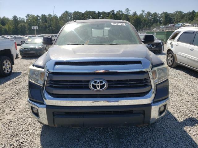 5TFRM5F11EX068766 - 2014 TOYOTA TUNDRA DOUBLE CAB SR/SR5 GRAY photo 5