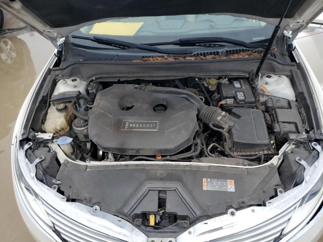 3LN6L2G95DR809478 - 2013 LINCOLN MKZ WHITE photo 11