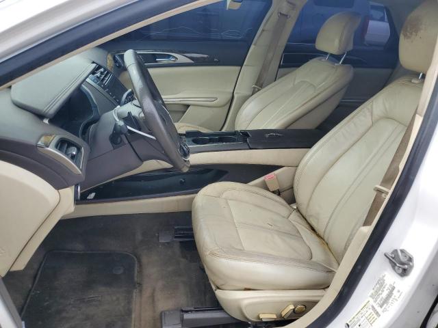 3LN6L2G95DR809478 - 2013 LINCOLN MKZ WHITE photo 7