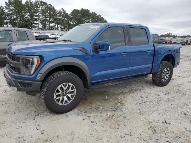 1FTFW1RGXNFC30096 - 2022 FORD F150 RAPTOR BLUE photo 1