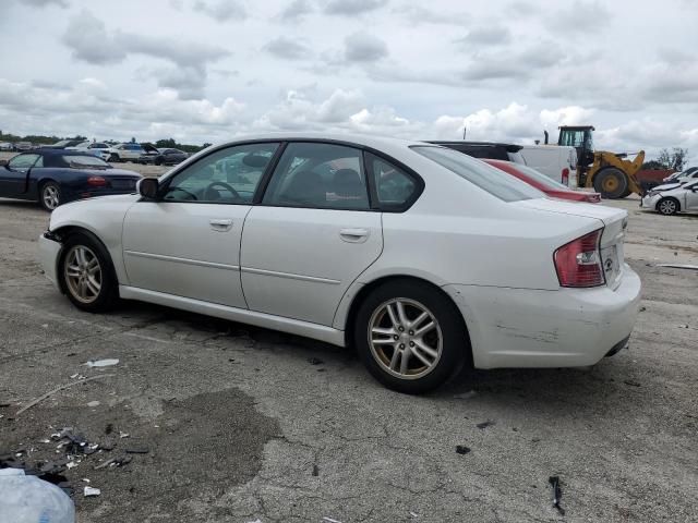 4S3BL616557206449 - 2005 SUBARU LEGACY 2.5I WHITE photo 2