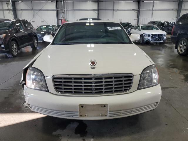 1G6KD54Y75U100089 - 2005 CADILLAC DEVILLE WHITE photo 5