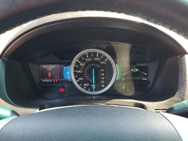 1FM5K8GTXEGA40630 - 2014 FORD EXPLORER SPORT SILVER photo 9