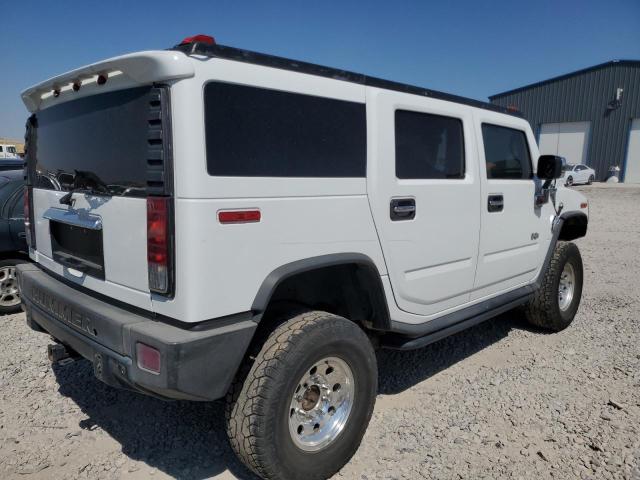 5GRGN23U45H121499 - 2005 HUMMER H2 WHITE photo 3