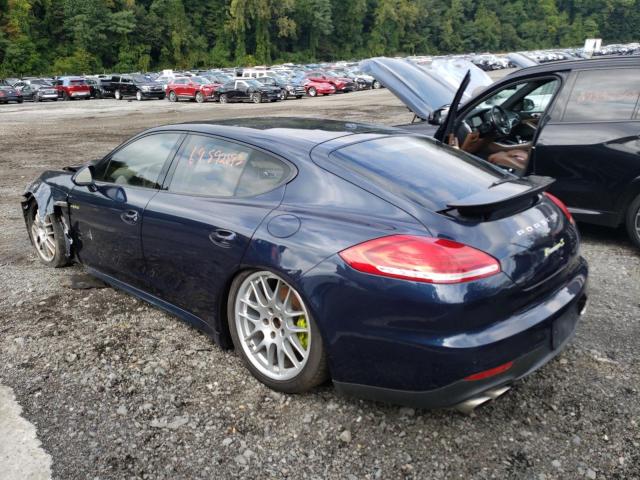 WP0AD2A78EL044494 - 2014 PORSCHE PANAMERA S HYBRID BLUE photo 2