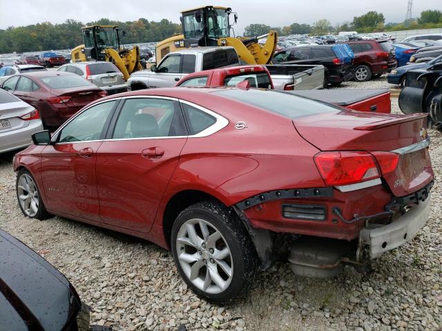 2G1115SL0E9150816 - 2014 CHEVROLET IMPALA LT RED photo 2