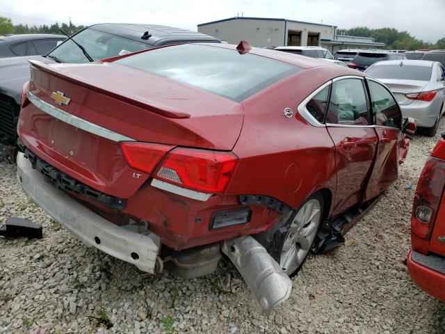 2G1115SL0E9150816 - 2014 CHEVROLET IMPALA LT RED photo 3