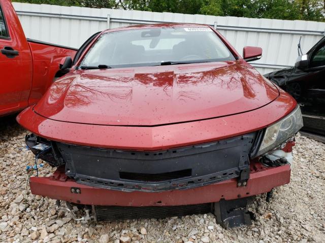 2G1115SL0E9150816 - 2014 CHEVROLET IMPALA LT RED photo 5