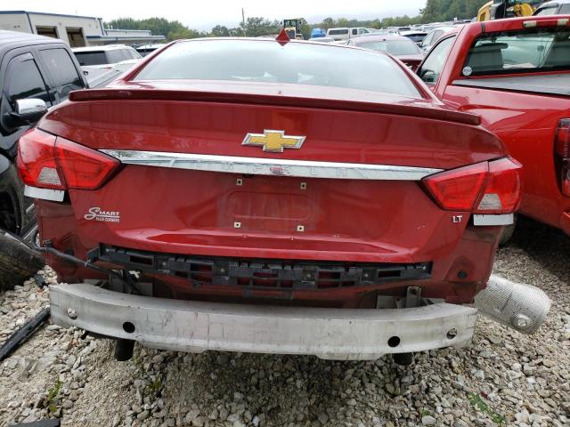 2G1115SL0E9150816 - 2014 CHEVROLET IMPALA LT RED photo 6