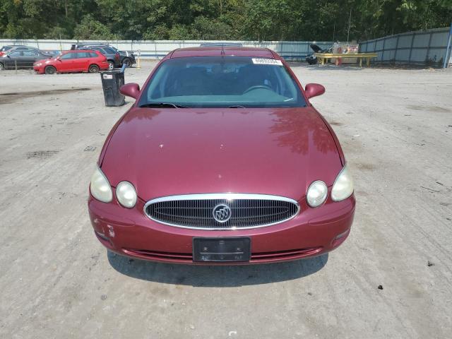 2G4WC532551269842 - 2005 BUICK LACROSSE CX BURGUNDY photo 5