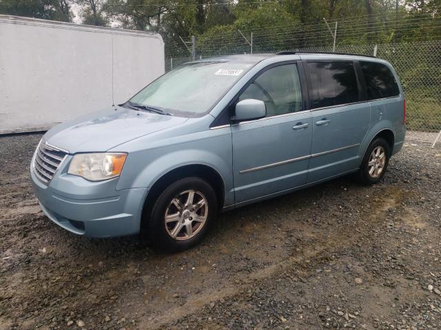 2A4RR8DX5AR421717 - 2010 CHRYSLER TOWN & COU TOURING PLUS BLUE photo 1