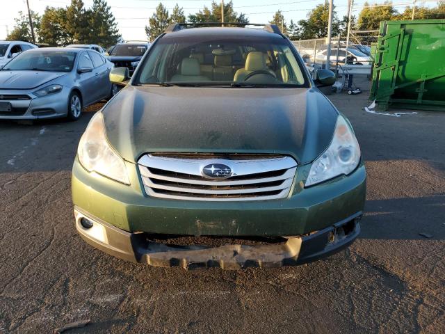 4S4BRBJC7A3341880 - 2010 SUBARU OUTBACK 2.5I LIMITED GREEN photo 5