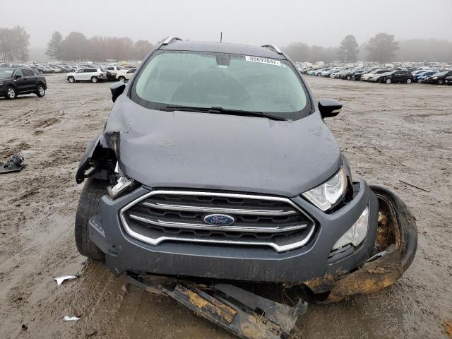 MAJ6S3KL8KC310885 - 2019 FORD ECOSPORT TITANIUM GRAY photo 5