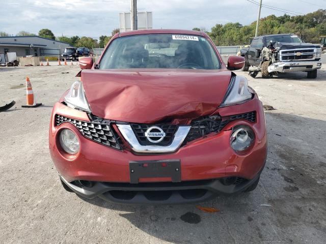 JN8AF5MV3FT563707 - 2015 NISSAN JUKE S RED photo 5