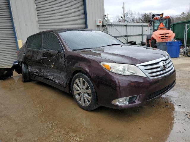 4T1BK3DB9CU453638 - 2012 TOYOTA AVALON BASE BURGUNDY photo 4