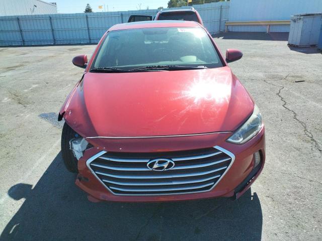 5NPD84LFXHH147748 - 2017 HYUNDAI ELANTRA SE RED photo 5