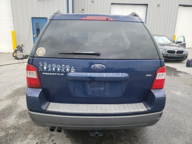 1FMZK02125GA16492 - 2005 FORD FREESTYLE SEL BLUE photo 6