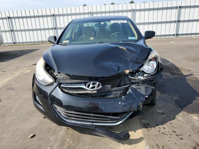 5NPDH4AE5DH166356 - 2013 HYUNDAI ELANTRA GLS BLACK photo 5