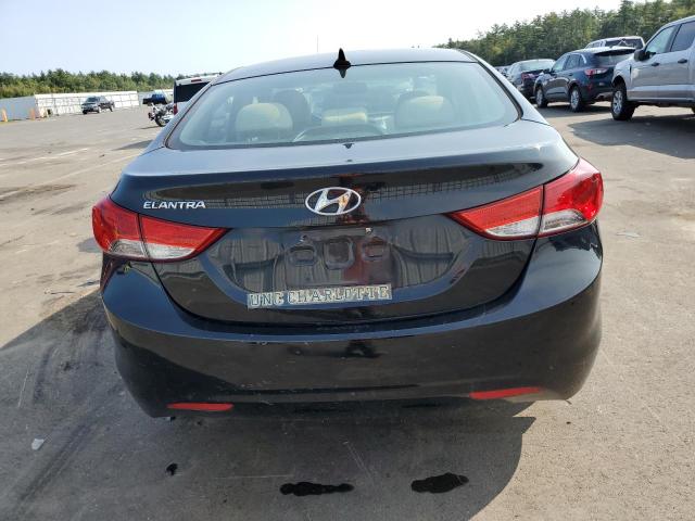 5NPDH4AE5DH166356 - 2013 HYUNDAI ELANTRA GLS BLACK photo 6