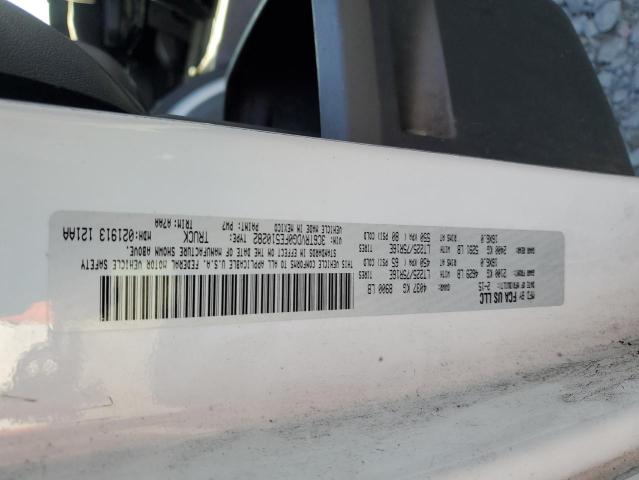 3C6TRVDG0FE510282 - 2015 RAM PROMASTER 2500 HIGH თეთრი ფოტო 13