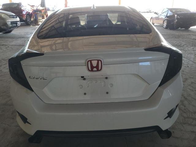 JHMFC1F72JX011410 - 2018 HONDA CIVIC EXL WHITE photo 6