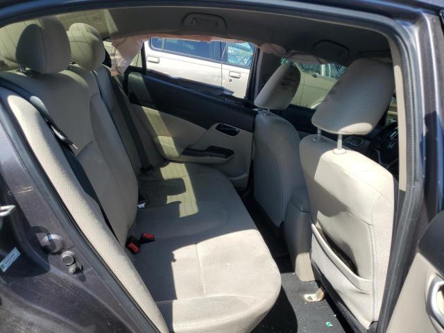19XFB2F53DE069345 - 2013 HONDA CIVIC LX ნაცრისფერი ფოტო 10